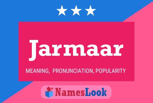 ملصق اسم Jarmaar