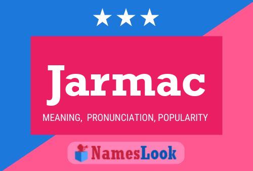 ملصق اسم Jarmac