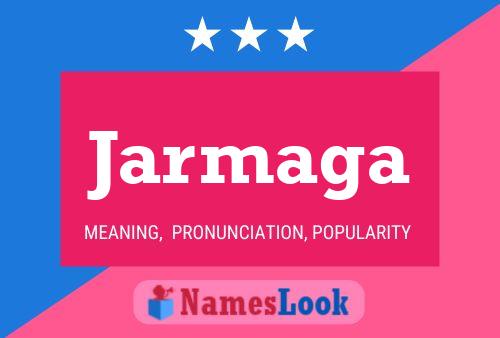 ملصق اسم Jarmaga