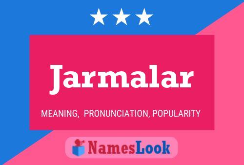 ملصق اسم Jarmalar