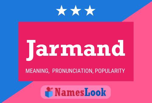 ملصق اسم Jarmand