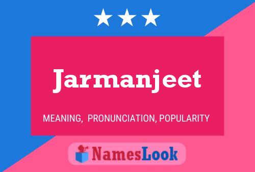 ملصق اسم Jarmanjeet