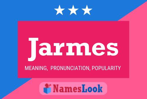 ملصق اسم Jarmes