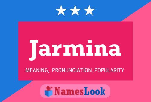 ملصق اسم Jarmina