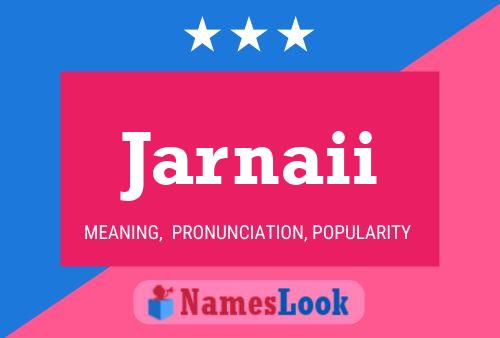 ملصق اسم Jarnaii