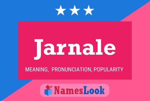 ملصق اسم Jarnale