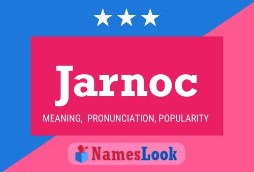 ملصق اسم Jarnoc