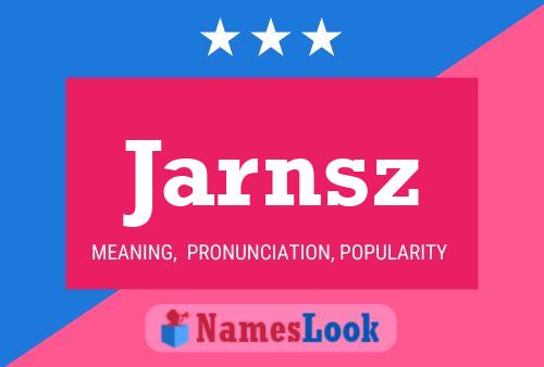 ملصق اسم Jarnsz