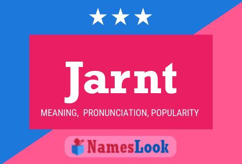 ملصق اسم Jarnt