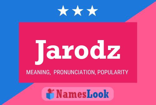 ملصق اسم Jarodz