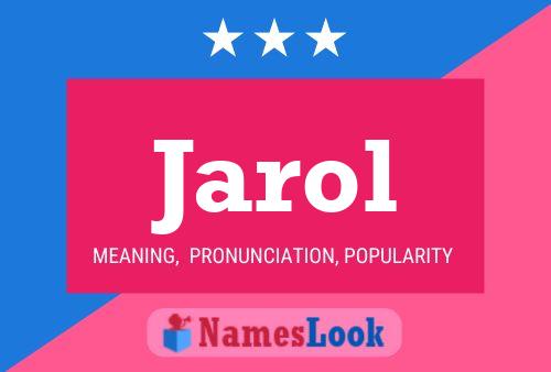 ملصق اسم Jarol