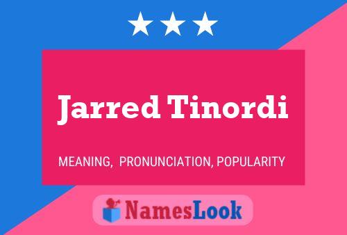 ملصق اسم Jarred Tinordi