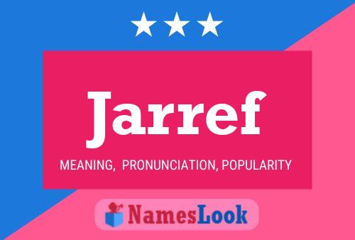 ملصق اسم Jarref