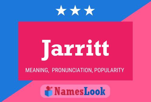 ملصق اسم Jarritt