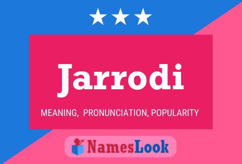 ملصق اسم Jarrodi