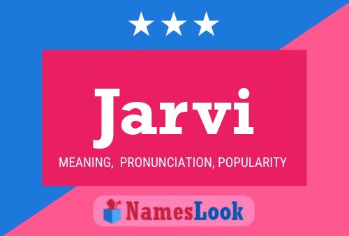 ملصق اسم Jarvi