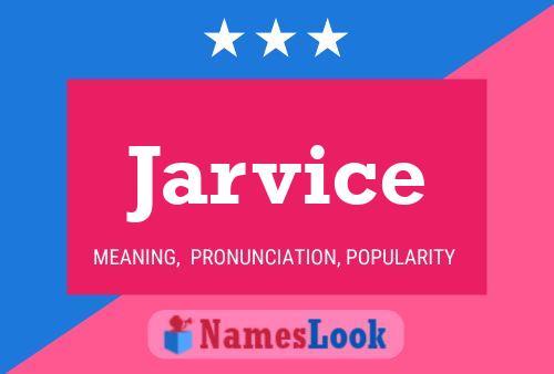 ملصق اسم Jarvice