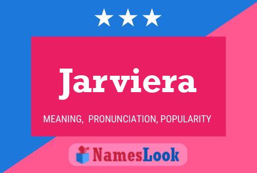 ملصق اسم Jarviera