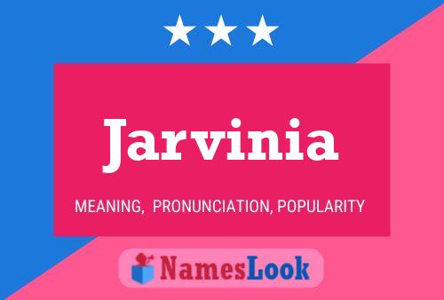 ملصق اسم Jarvinia