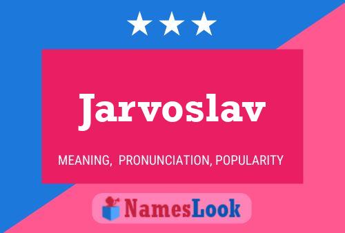 ملصق اسم Jarvoslav