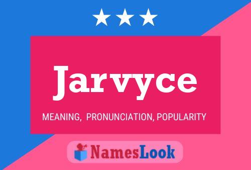 ملصق اسم Jarvyce