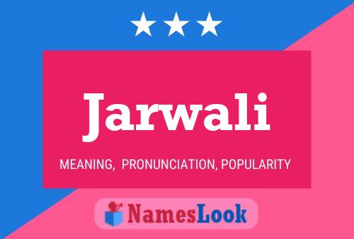 ملصق اسم Jarwali