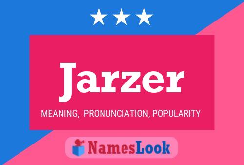 ملصق اسم Jarzer