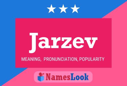 ملصق اسم Jarzev