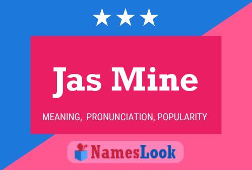 ملصق اسم Jas Mine