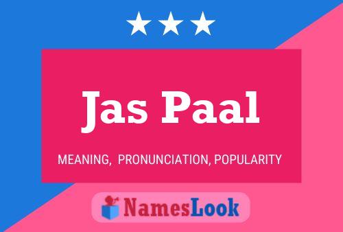 ملصق اسم Jas Paal