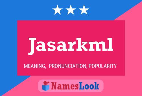 ملصق اسم Jasarkml