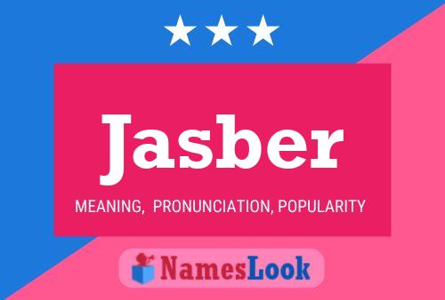 ملصق اسم Jasber