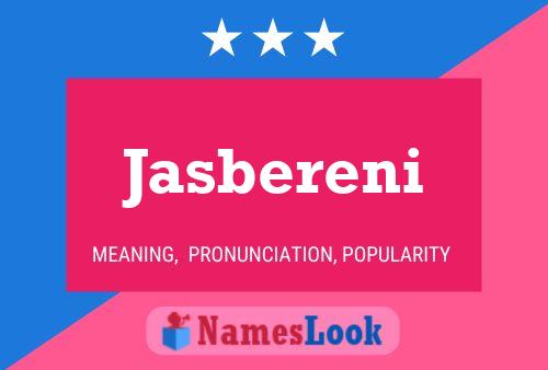 ملصق اسم Jasbereni