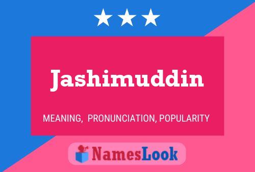 ملصق اسم Jashimuddin