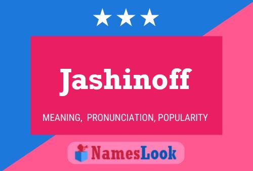 ملصق اسم Jashinoff