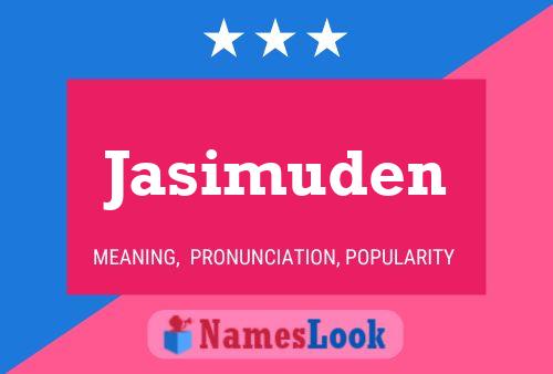 ملصق اسم Jasimuden