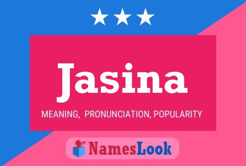 ملصق اسم Jasina