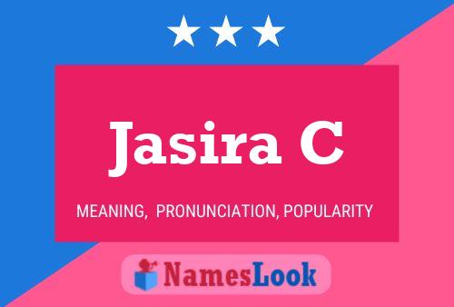 ملصق اسم Jasira C