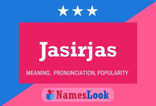 ملصق اسم Jasirjas