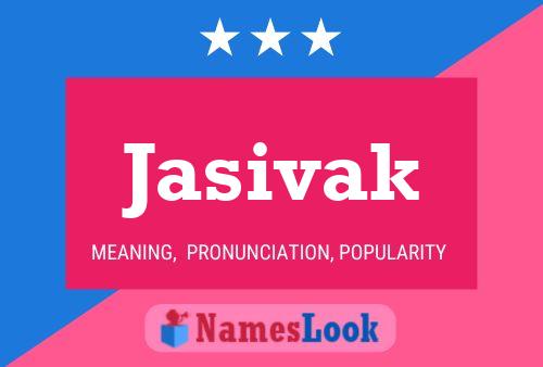 ملصق اسم Jasivak