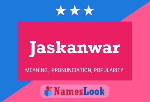 ملصق اسم Jaskanwar