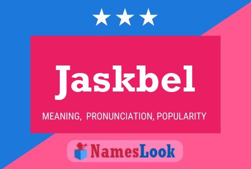 ملصق اسم Jaskbel