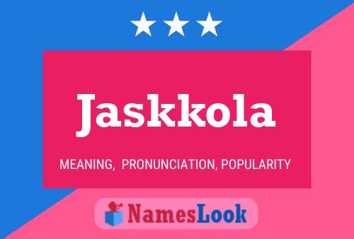 ملصق اسم Jaskkola