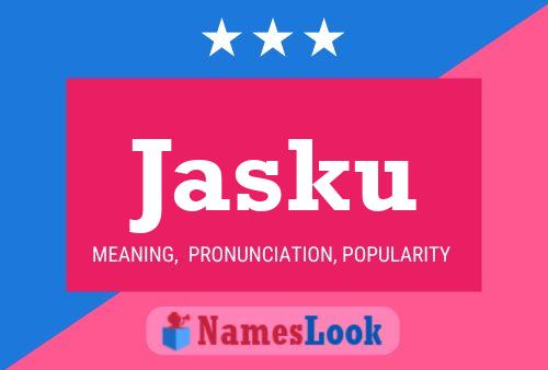 ملصق اسم Jasku