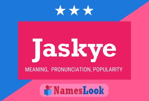 ملصق اسم Jaskye