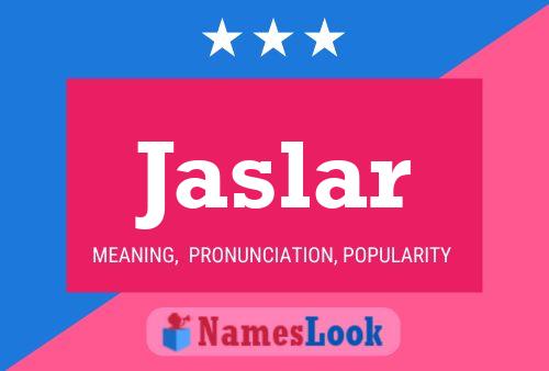 ملصق اسم Jaslar