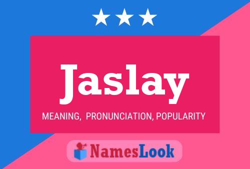 ملصق اسم Jaslay