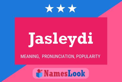 ملصق اسم Jasleydi