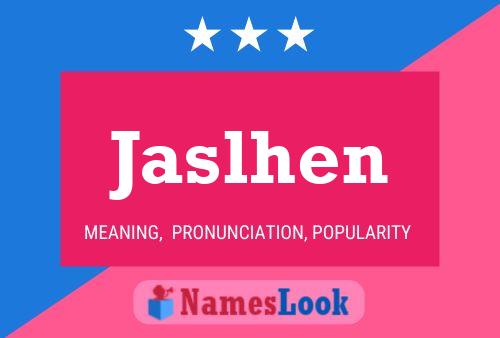 ملصق اسم Jaslhen