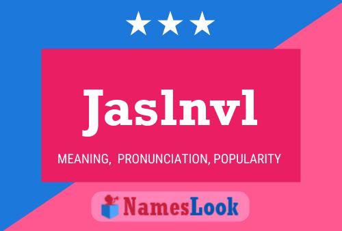 ملصق اسم Jaslnvl